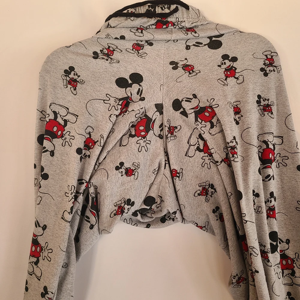 Disney Mickey Mouse Womens Lounge Pajamas - Gray and Red Size Xl - Picture 6 of 13